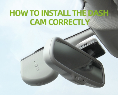 Wrong positons you should avoid during dashboard camera installation