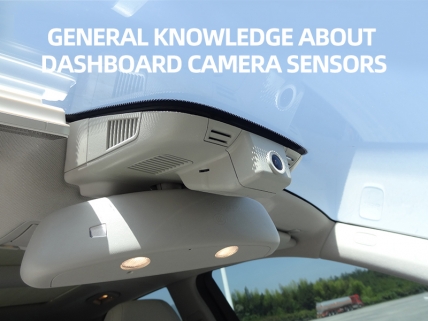 General knowledge about dashboard camera sensors