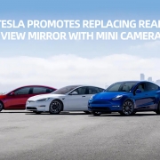 Tesla spare no effort to promote replacing rear view mirror with mini camera