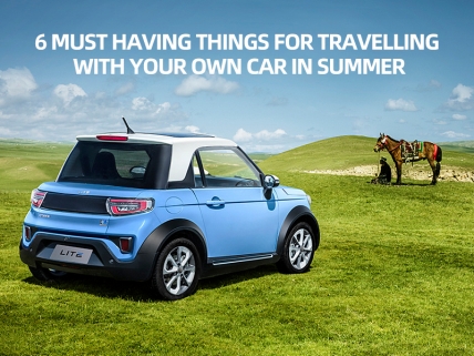 6 must having things for travelling with your own car in summer