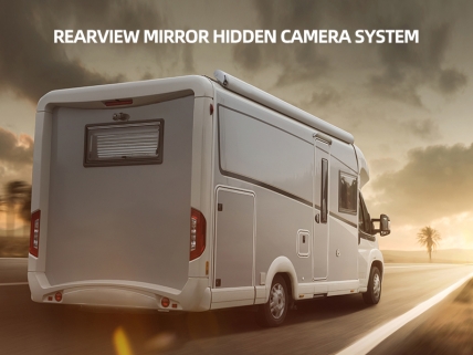 Rearview mirror hidden camera system protect yourself and others