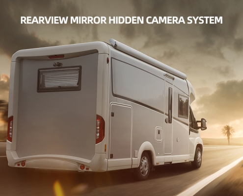 Rearview mirror hidden camera system protect yourself and others