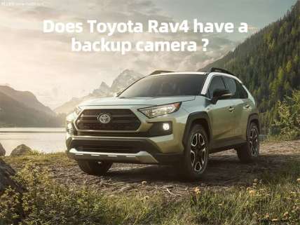 Does Toyota Rav4 have a backup camera