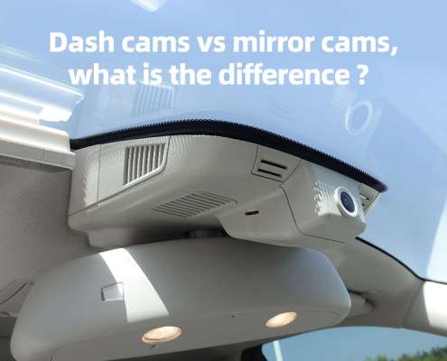 Dash cams vs mirror cams, what is the difference