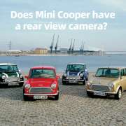Does Mini Cooper have a rear view camera