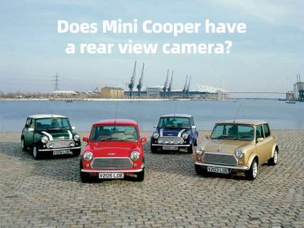 Does Mini Cooper have a rear view camera