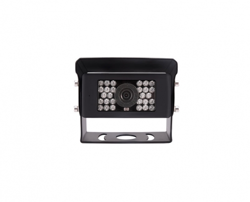 JY-6732 IP69K night vision rear view camera with metal texture