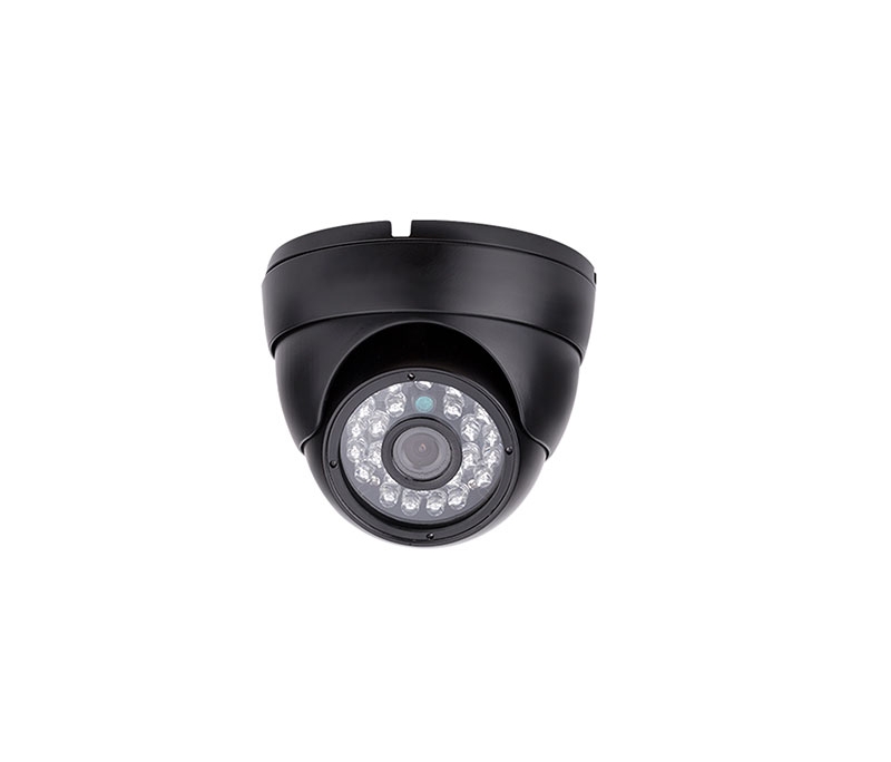 JY-D12 IP20 non waterproof inside dome camera with night vision infrared LEDs