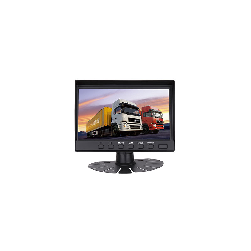 JY-M790 7 inch wide voltage digital monitor with metal case & stand