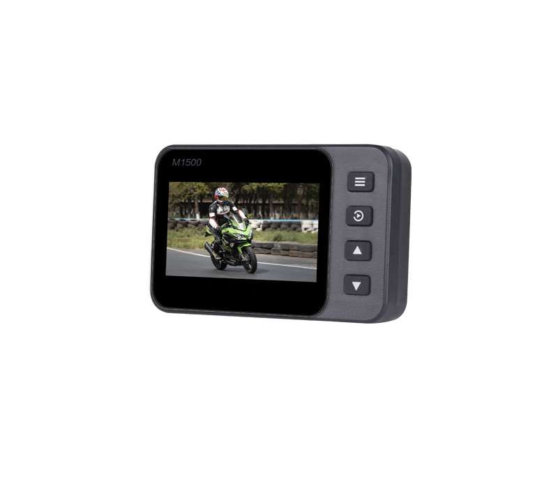 M1500 motorcycle dash cam with dual 1080P HD night vision camera