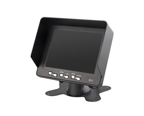 JY-M500 5 Inch 2 channels input digital TFT LCD monitor with sunshade13 شاشة TFT LCD رقمية TFT LCD ذات مدخلات رقمية TFT مقاس 5 بوصة من نوع JY-M500插5
