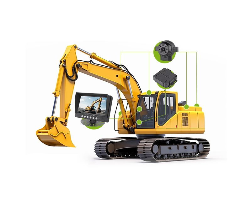 JY-BV360 360 Degree panoramic image surround view backup camera system32 Hệ thống camera lùi quan sát toàn cảnh 360 độ JY-BV360Hình minh họa