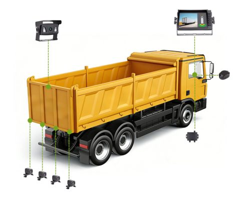 JY-PT08 Ultrasonic parking sensor system with parking sensors, backup cameras & monitor插图1