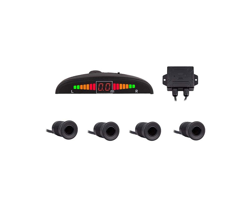 JY-PT06 parking sensors with built-in buzzer and digital color LED display