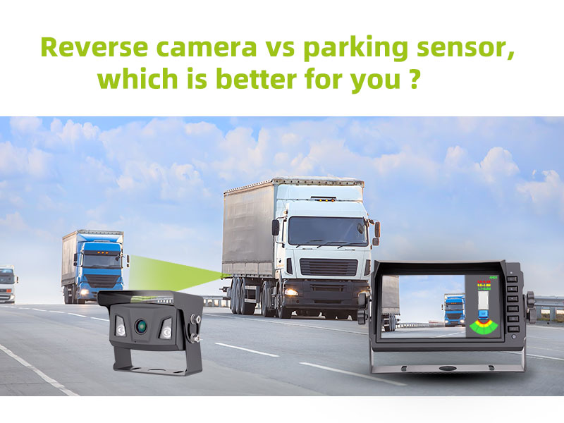 Sensor de aparcamiento con sonido y visión trasera