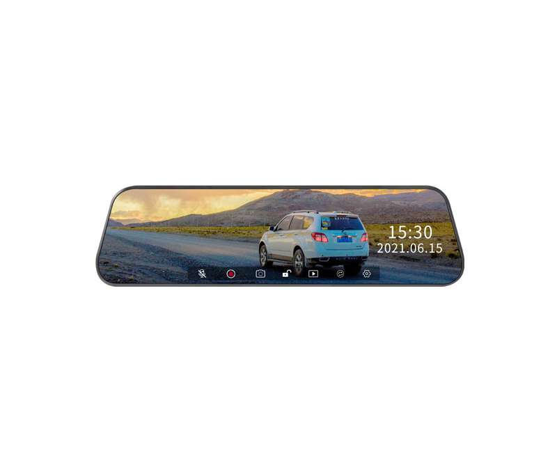 M9661 9.66 Inch IPS HD Rearview Mirror Dual STARVIS Lens Night Vision Dash Cam