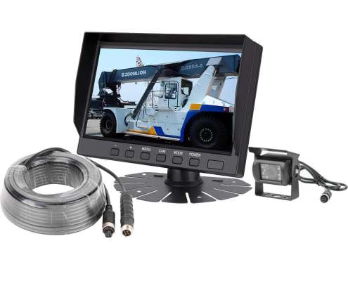 Luview 7 Inch Car Monitor And Car Camera Rear View System For Heavy Duties