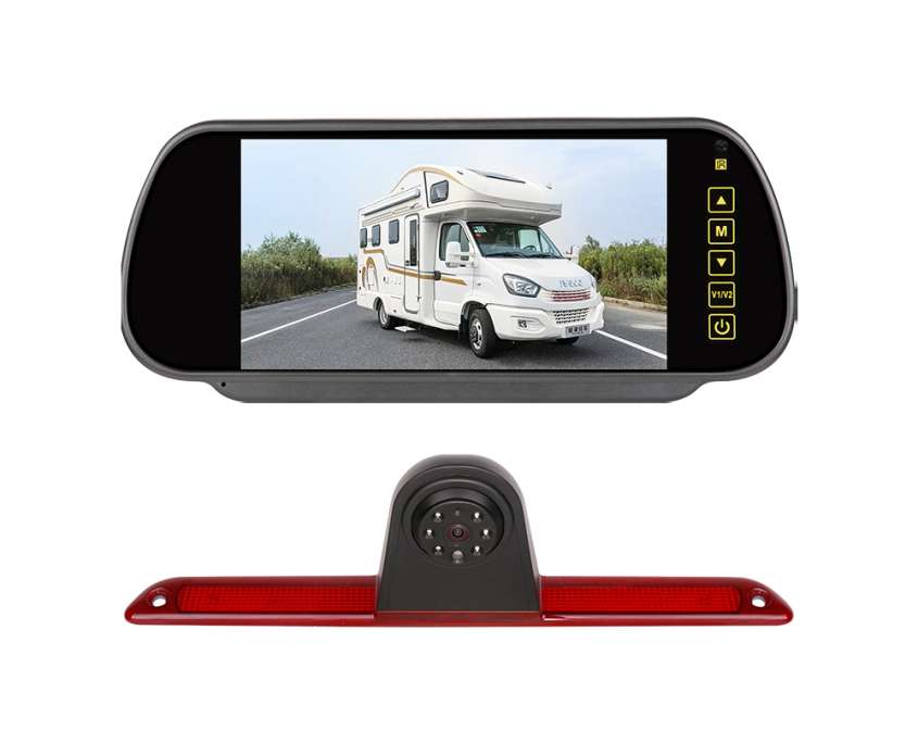 Waterproof Brake Light Camera System With 7 Inch Digital LCD Monitor