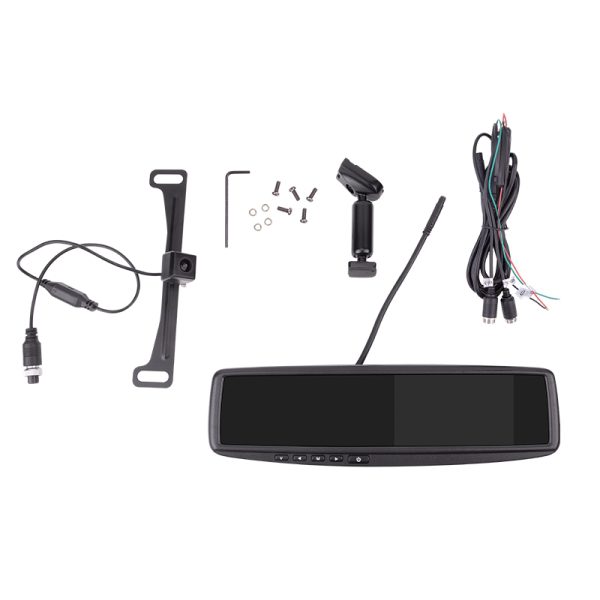 Universal 4.3 inch IP68 camera car mirror monitor waterproof rearview system缩略图 Universal 4.3 Inch IP68 Camera Car Mirror Monitor Waterproof Rearview System