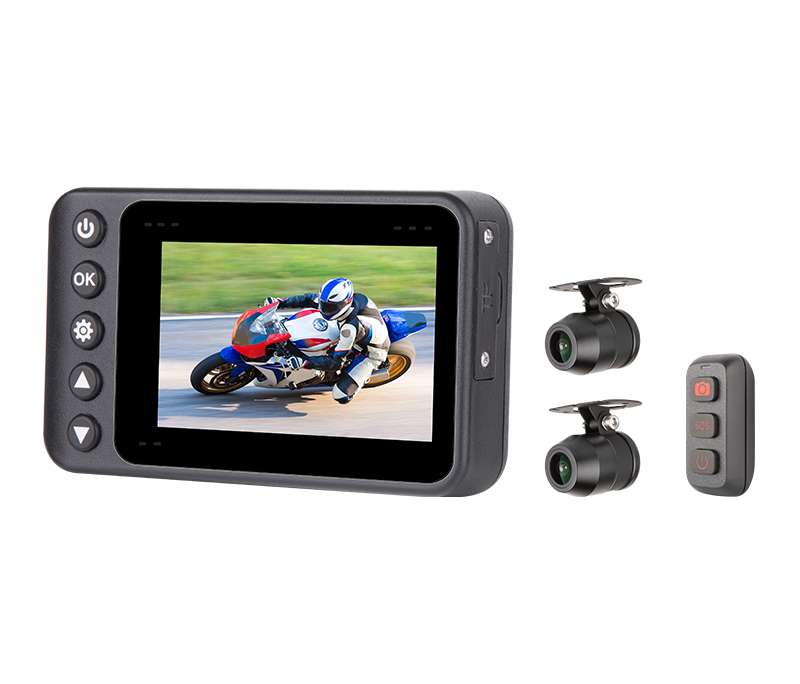 M3500 Waterproof Sony LVDSL 4K Motorcycle Dash Camera with Video Recorder