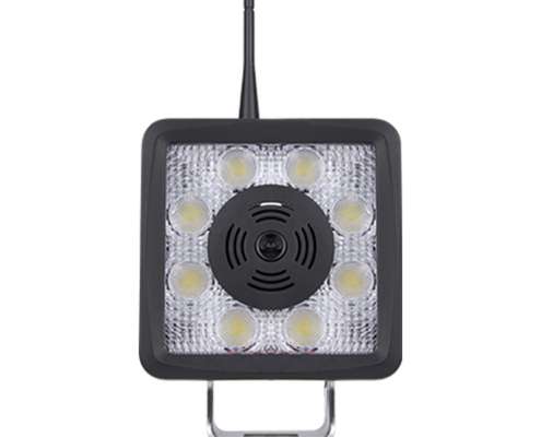 JY-WLC-LB4 wireless AHD waterproof square LED working light camera for agricultural machine vehicle