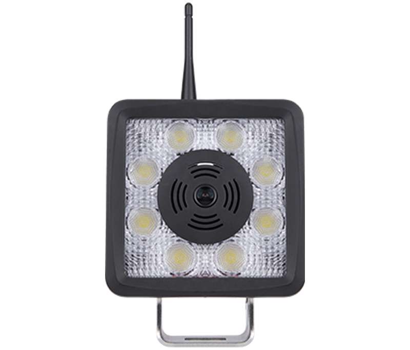 JY-WLC-LB4 wireless AHD waterproof square LED working light camera for agricultural machine vehicle