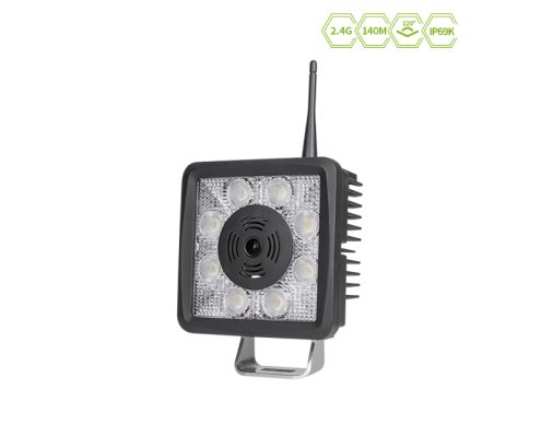 JY-WLC-LB4 Wireless HD waterproof square LED working light camera for agricultural machine vehicle插图1