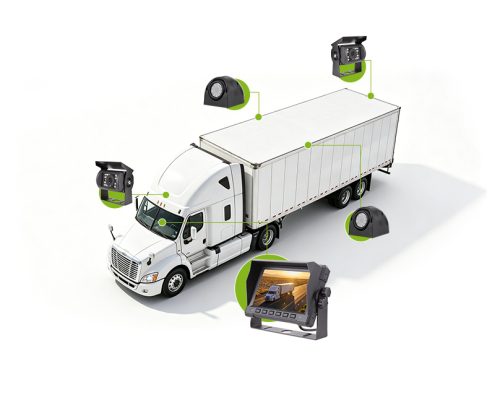 10.1 Inch AHD rearview camera system插图1