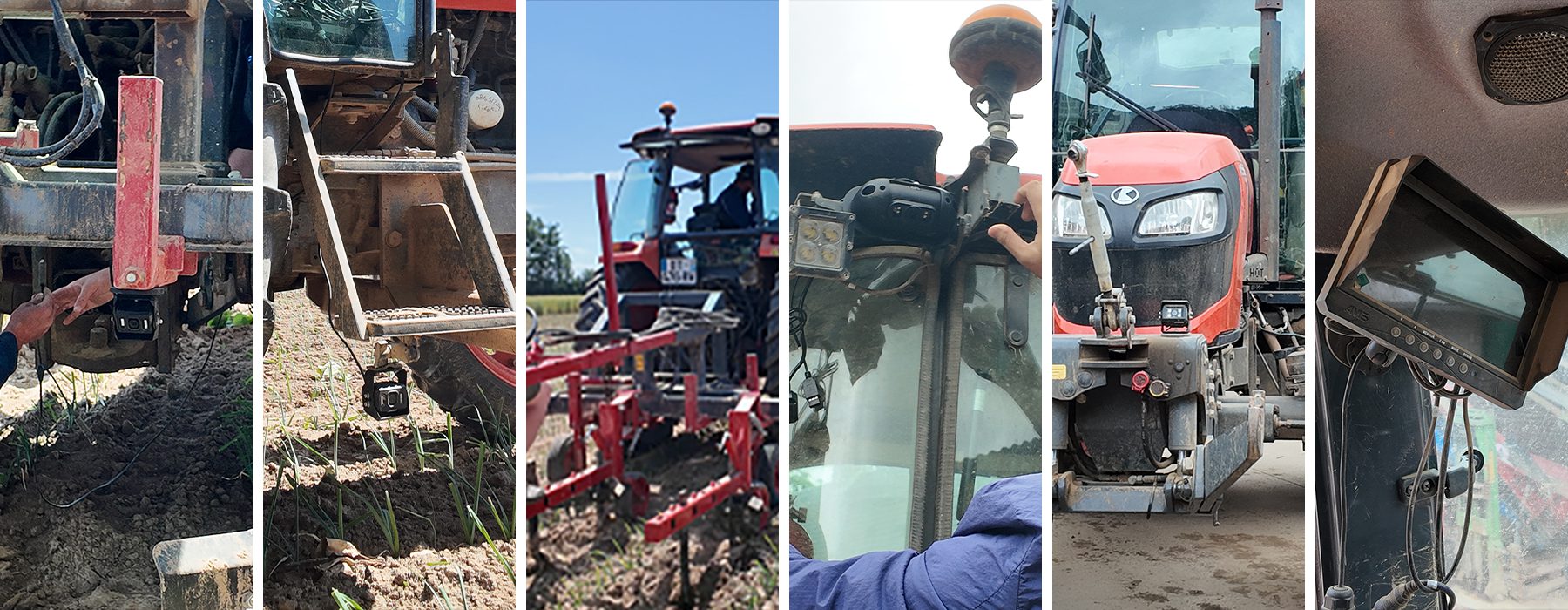 7 Inch AHD night vision wireless camera system with work light for agricultural machinery插图11