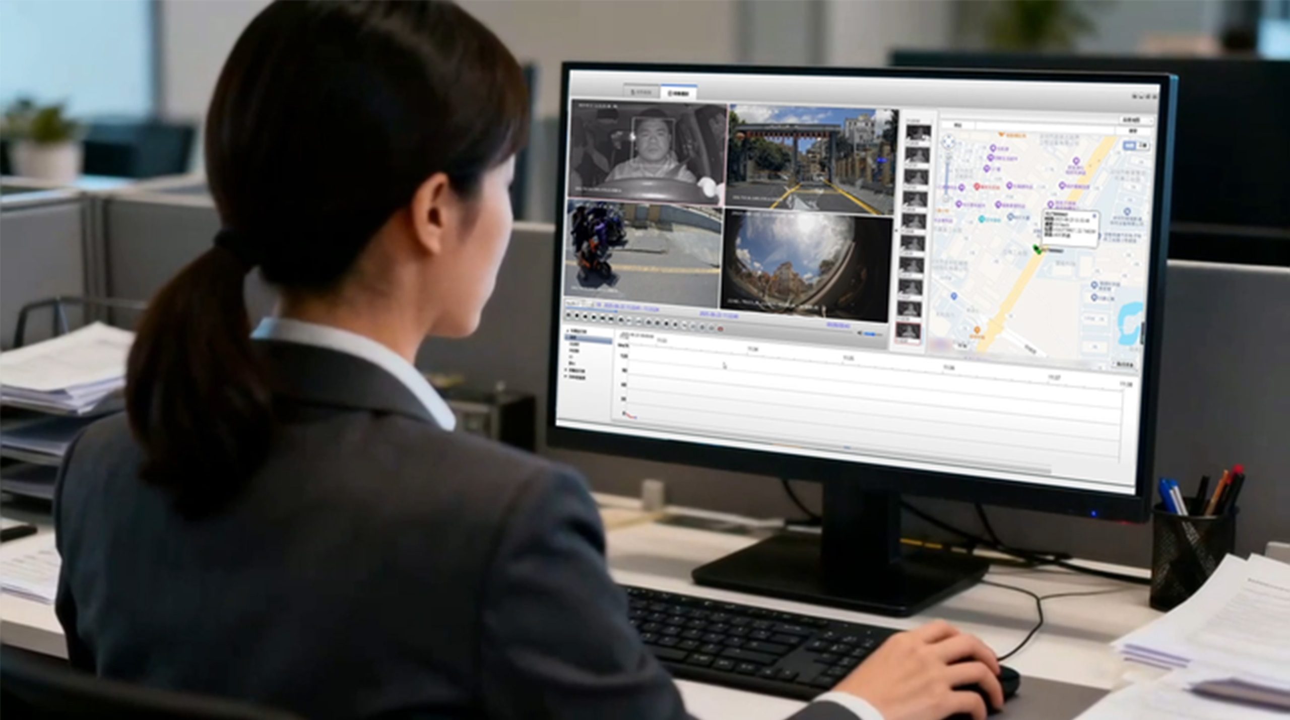 JY-DV8004 4 Channel 1080P AHD AI all-in-one MDVR for fleet management插图9