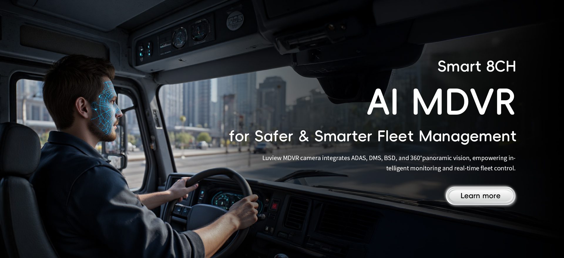 LUVIEW DMS+ADAS+BSD MDVR CAMERA SYSTEM