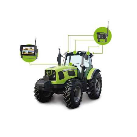 Sistema di telecamera di backup wireless con schermo touchscreen HD 1080P da 7 pollici缩略图