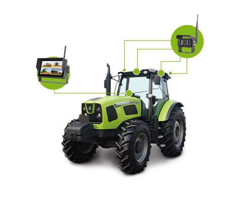 7 Inch 1080P HD wireless touch screen backup camera system插图1