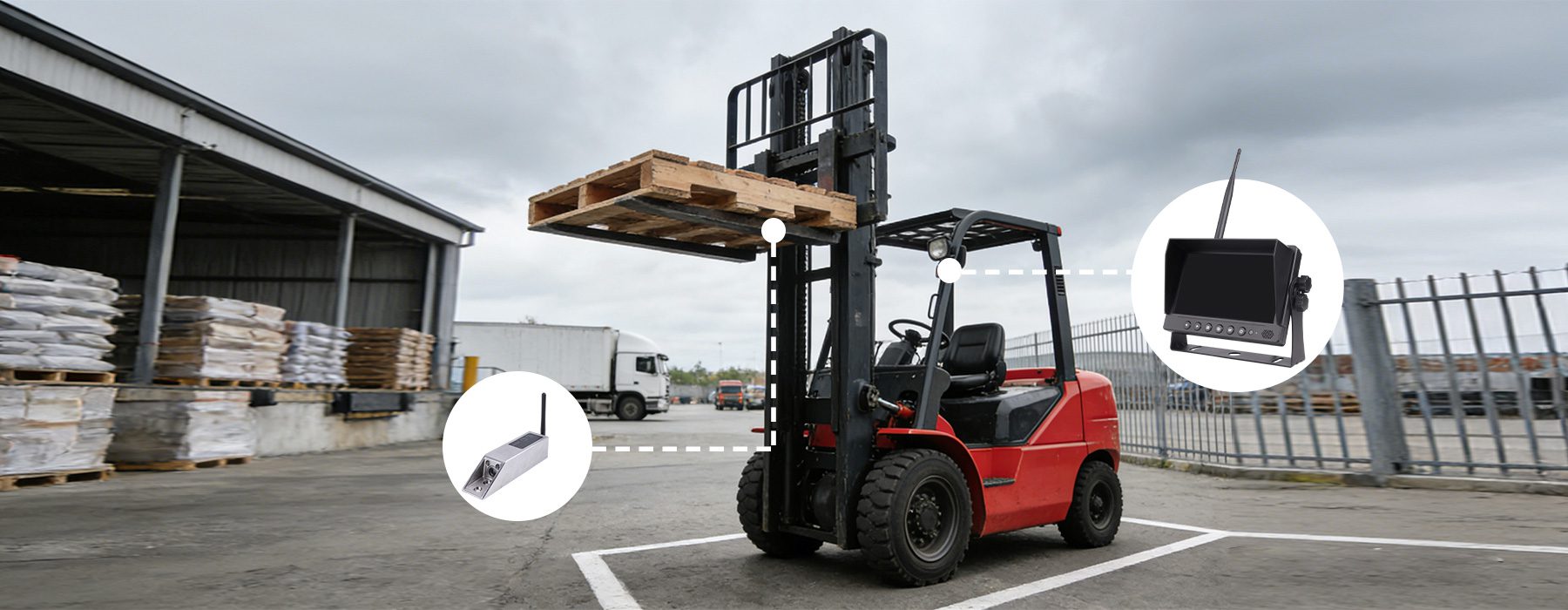 How to Choose the Right Wireless Safety Camera for Your Forklift Fleet插图