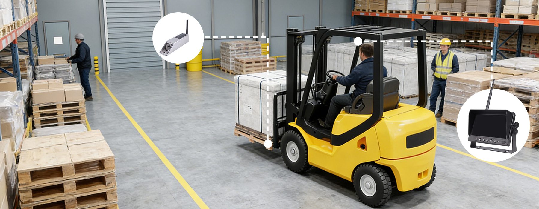 How Can Wireless Camera Systems Prevent Forklift Accidents插图