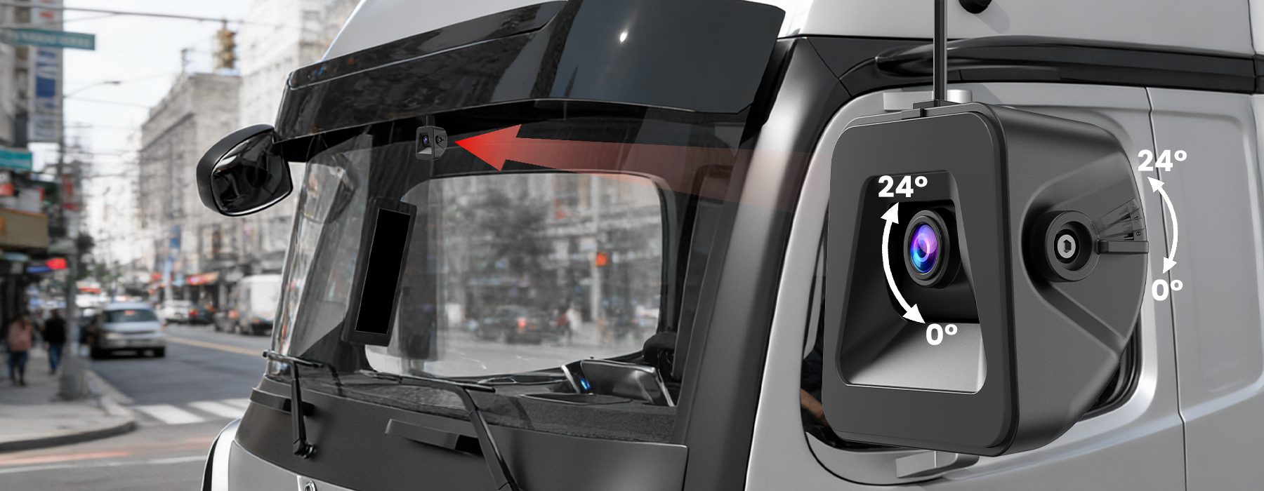 JY-816 1080P WDR wide dynamic range front view camera for commercial vehicles插图9