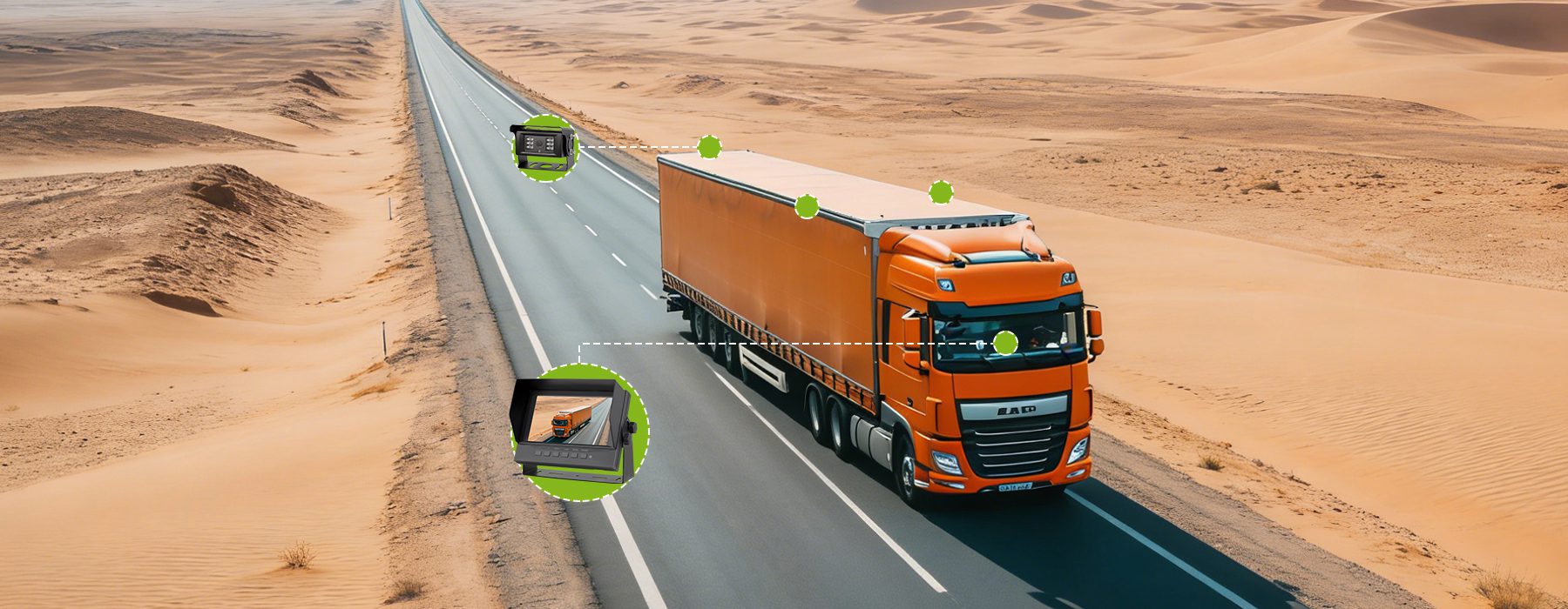 Truck Rear View Camera System Solutions for Fleet and Commercial Vehicles插图1