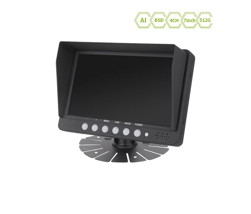 JY-MS07 Monitor AI BSD da 7 pollici per flotte commerciali8 JY-MS07 Monitor AI BSD da 7 pollici per flotte commerciali插图