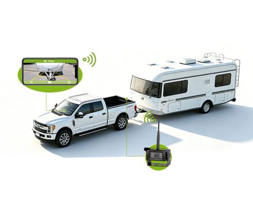 WIFI backup camera system56 WiFi backup camera system插图1