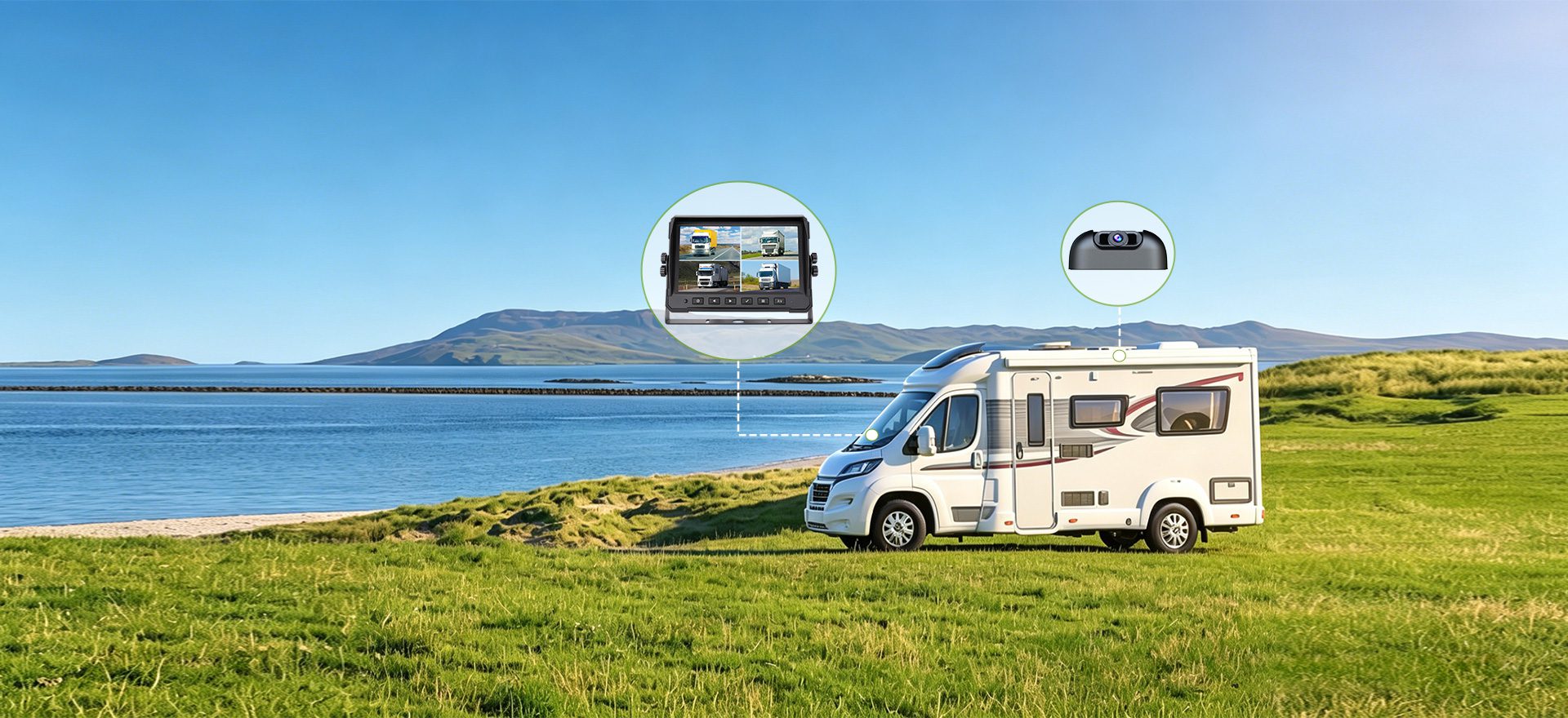 How Rear View Camera Systems Enhance Visibility for RVs and Commercial Vans插图2